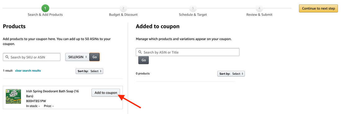 Add Product to Amazon Coupon-jasontayonline-sell on Amazon-advertising