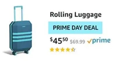 Example of Prime Day Deals Badge