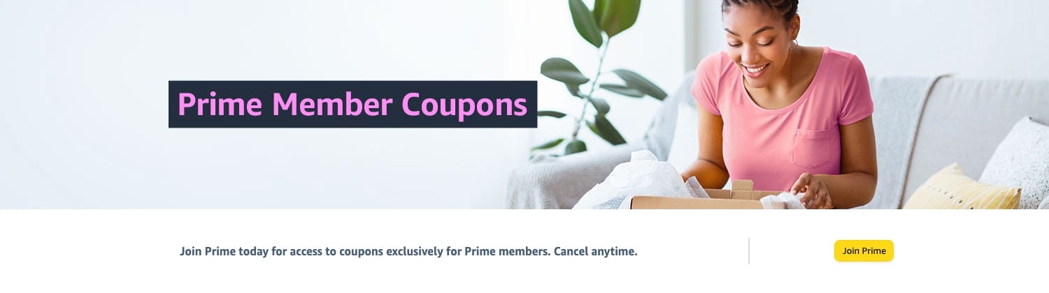 Join Prime Member Coupons page